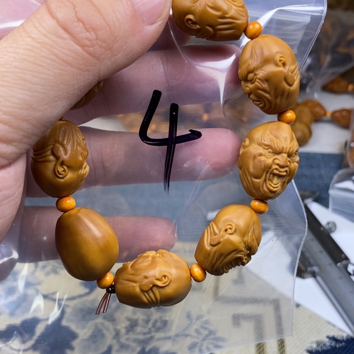 橄榄核手串/手链橄榄核雕工艺手串