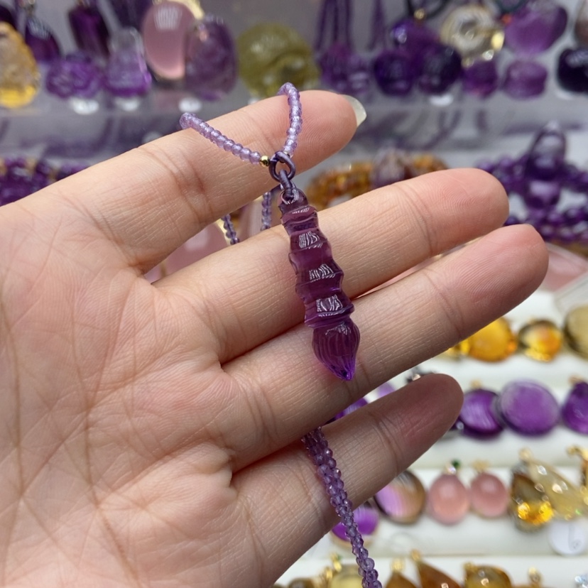 【闪购商品】水晶水晶吊坠未镶嵌