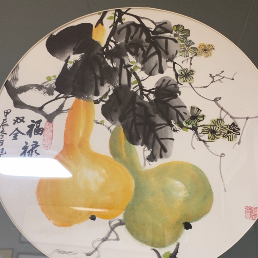 【闪购商品】国画手绘国画带框