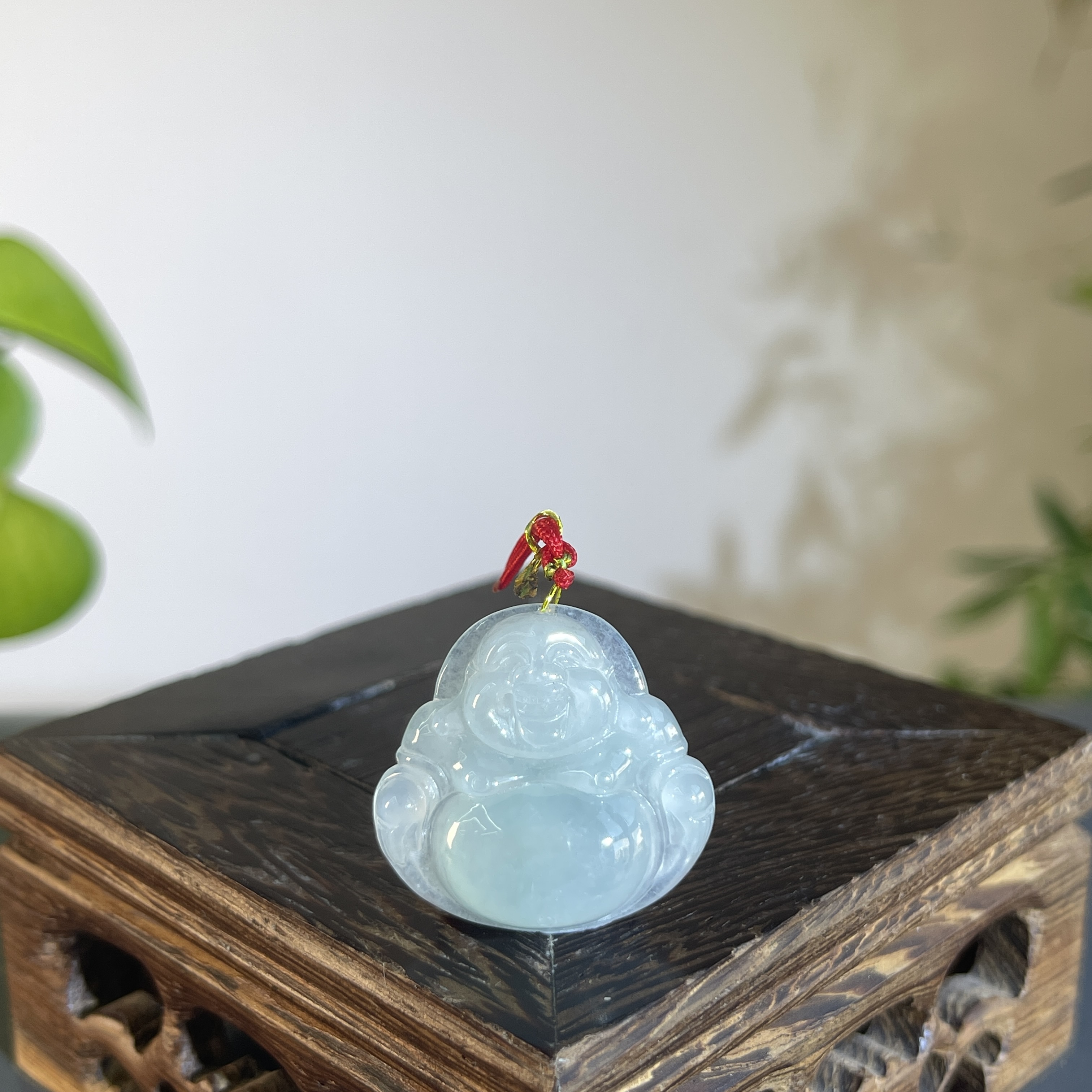 JXW21-60 天然缅甸A货翡翠 佛公