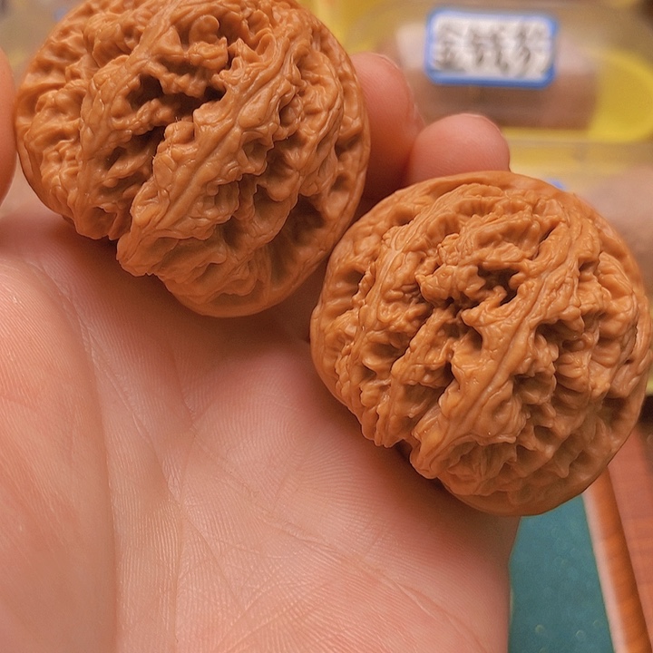 文玩核桃把件46大粗筋