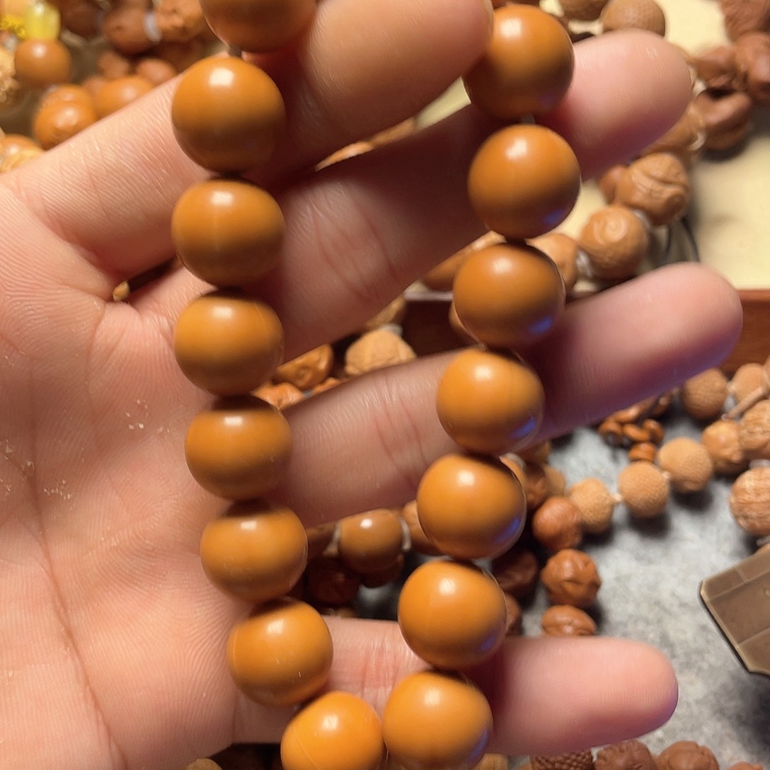 猴头核桃雕刻光珠