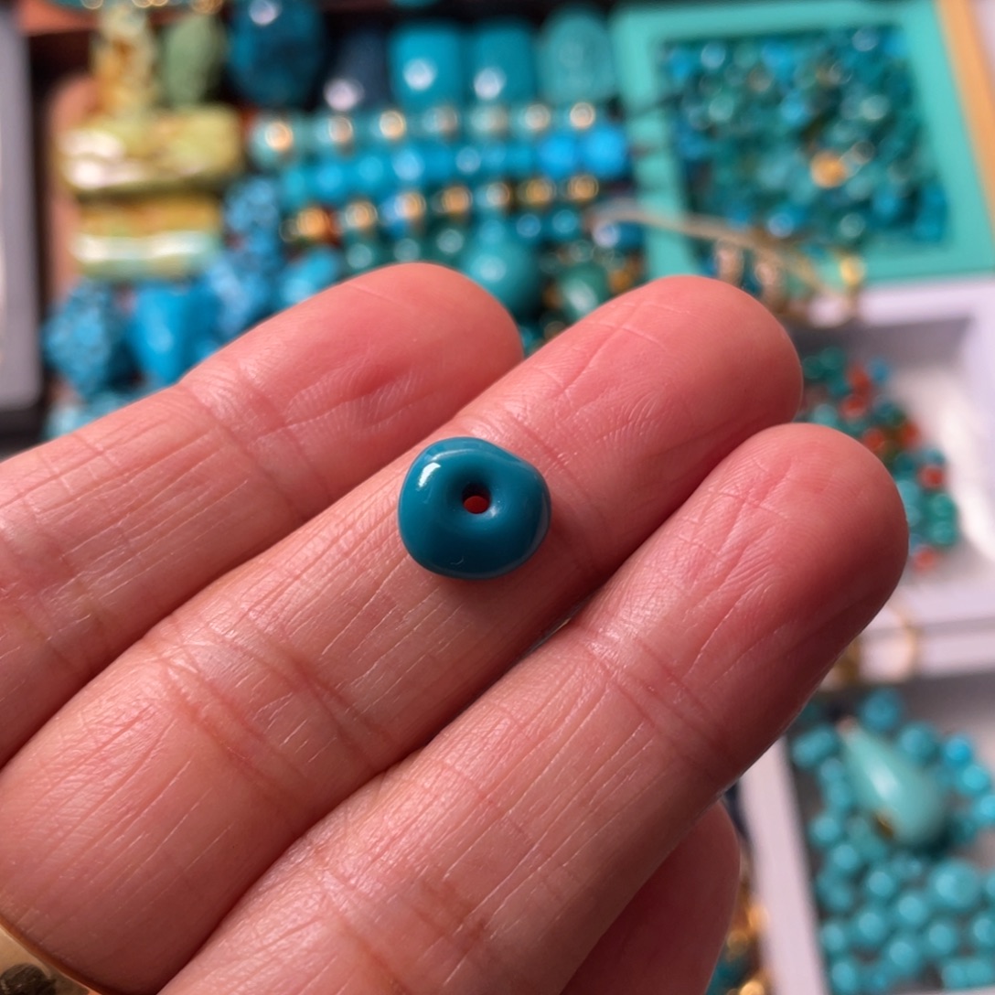 小***爸绿松石未镶嵌颈饰