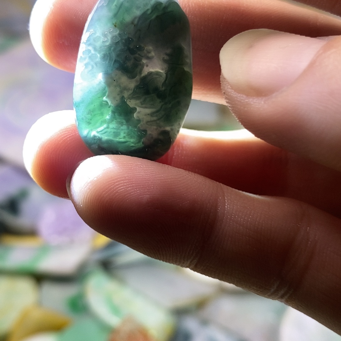 翡翠散珠天然缅甸