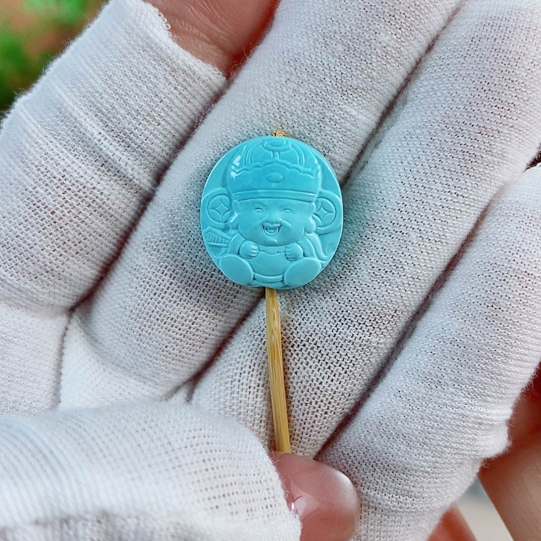 绿松石珠宝奇石未镶嵌