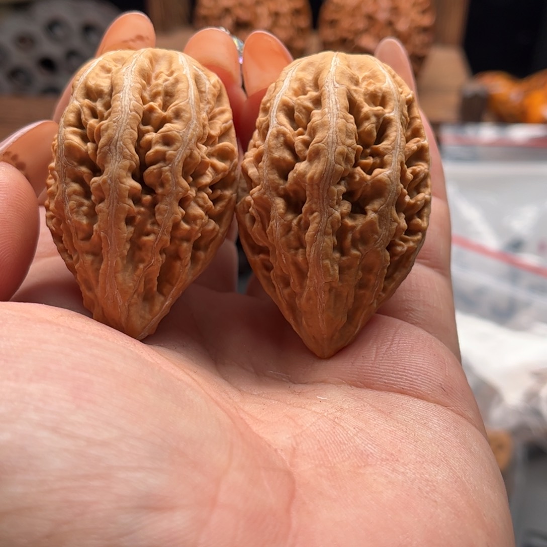 文玩核桃把件关东木子家楸大胖102