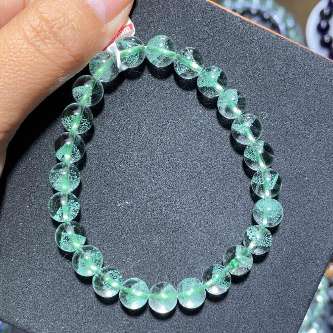 【闪购商品】水晶手串未镶嵌翠幽灵金字塔手串