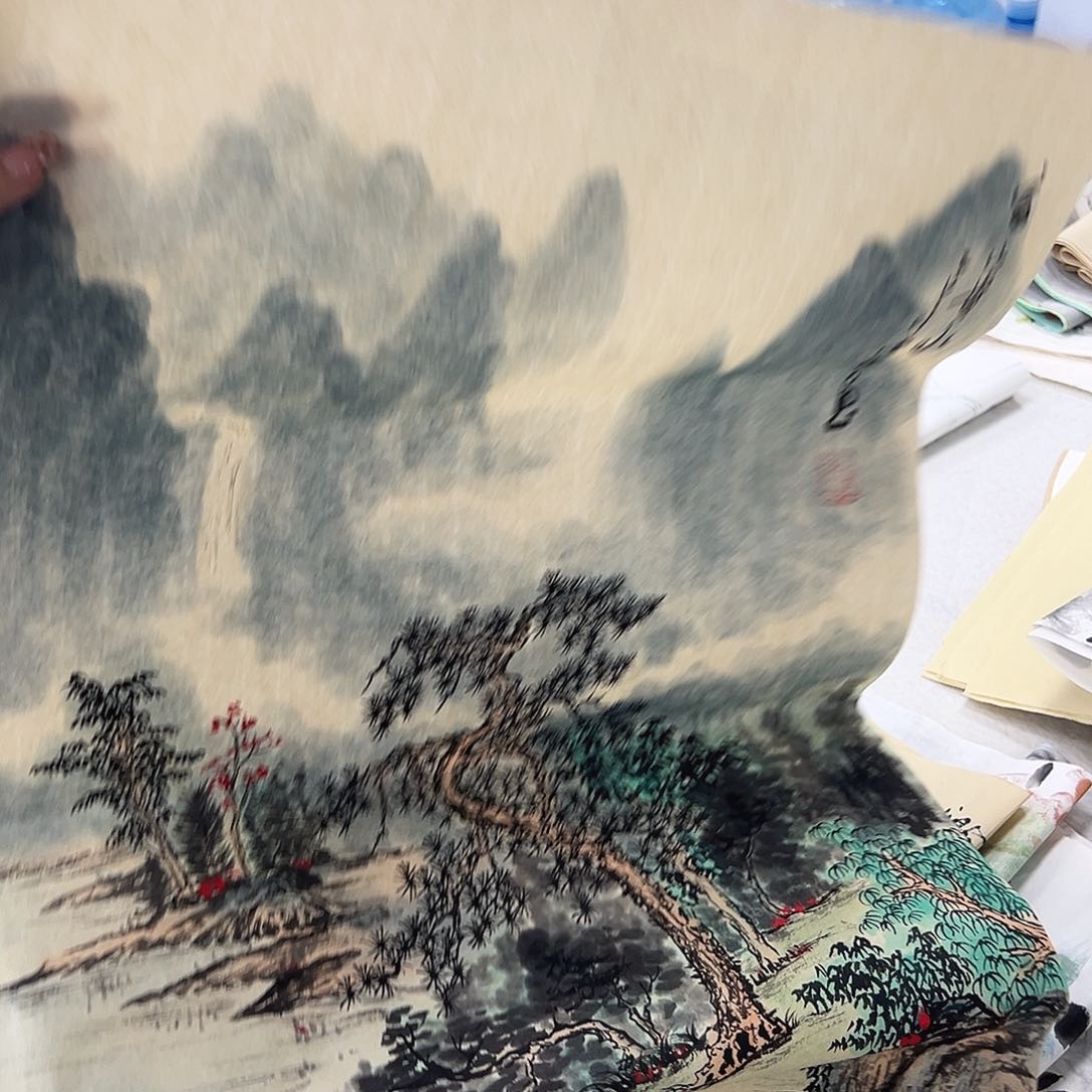 国画国画作品纯手绘