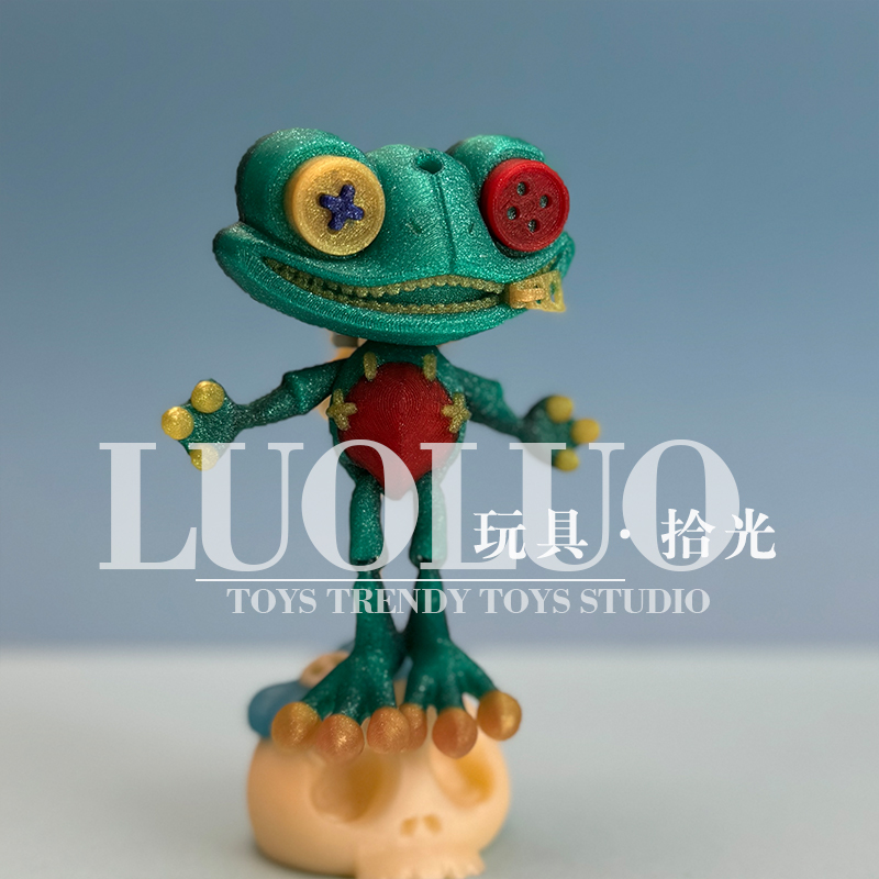 3D潮玩玩具手办挂件摆件/热卖爆款萌趣青蛙益智玩具挂件挂饰摆件