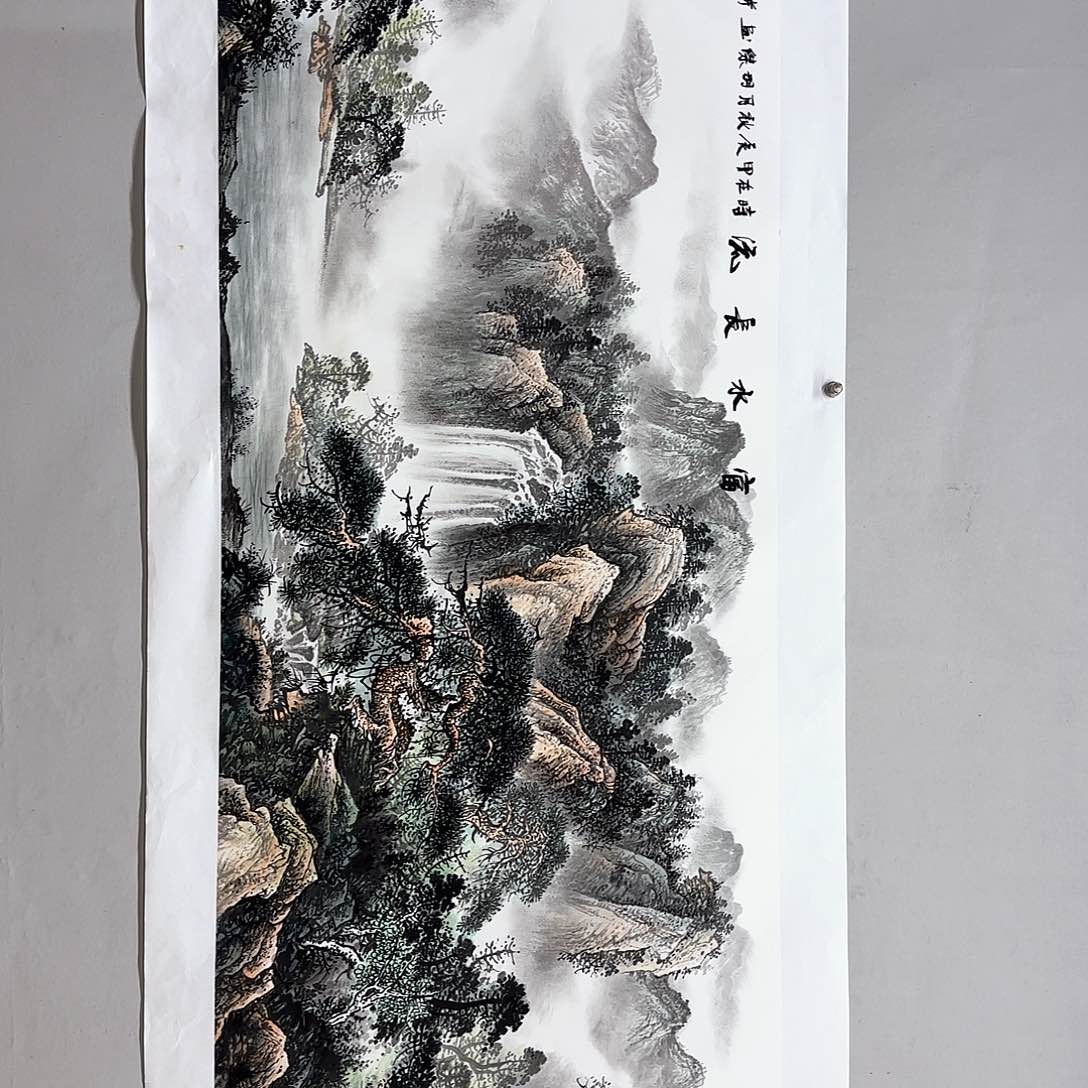 国画一****行梁羽杰老师作品