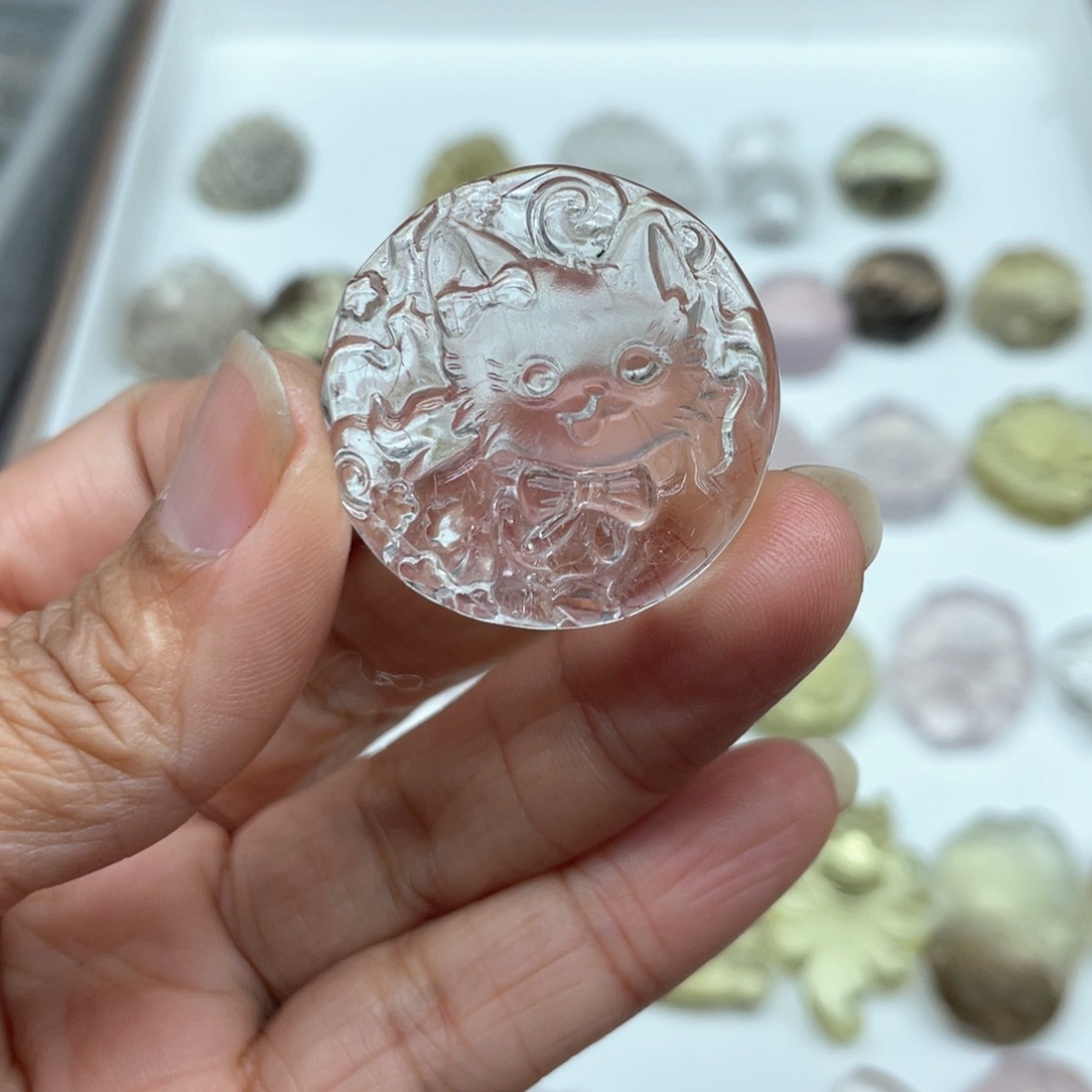 水晶吊坠(不含链)未镶嵌