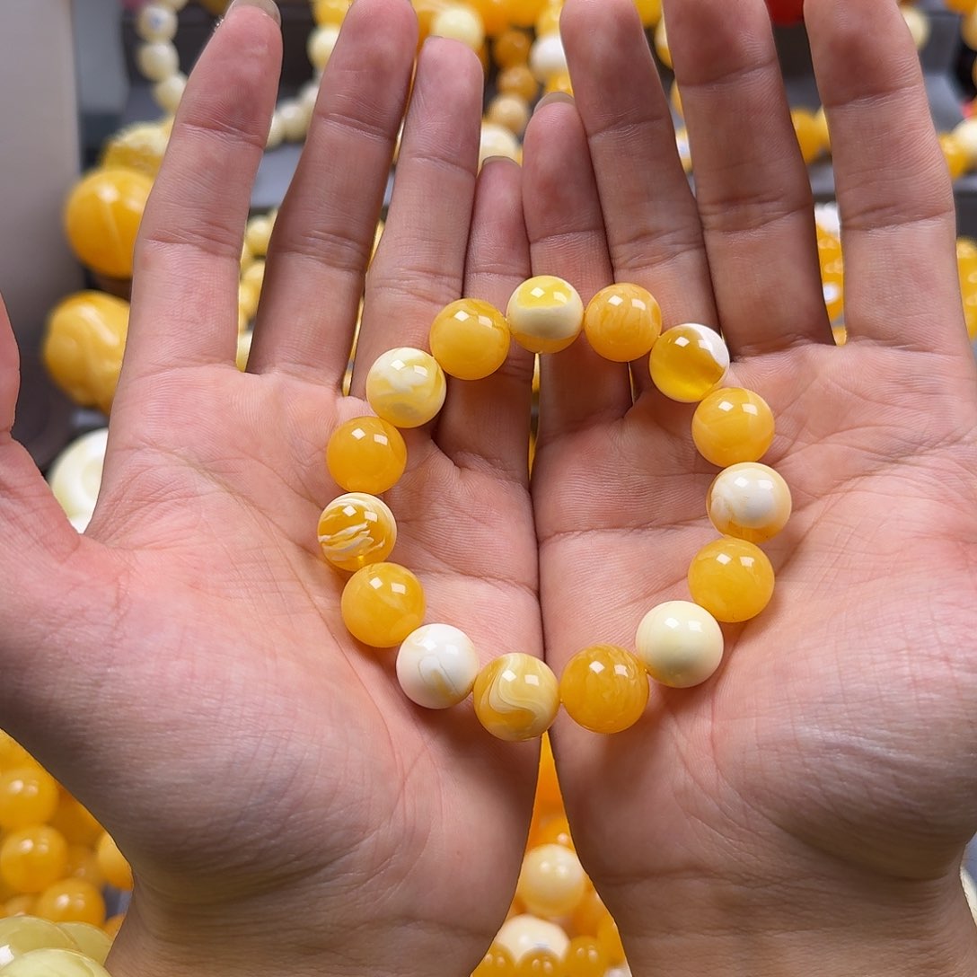 蜜蜡珠宝奇石未镶嵌14mm