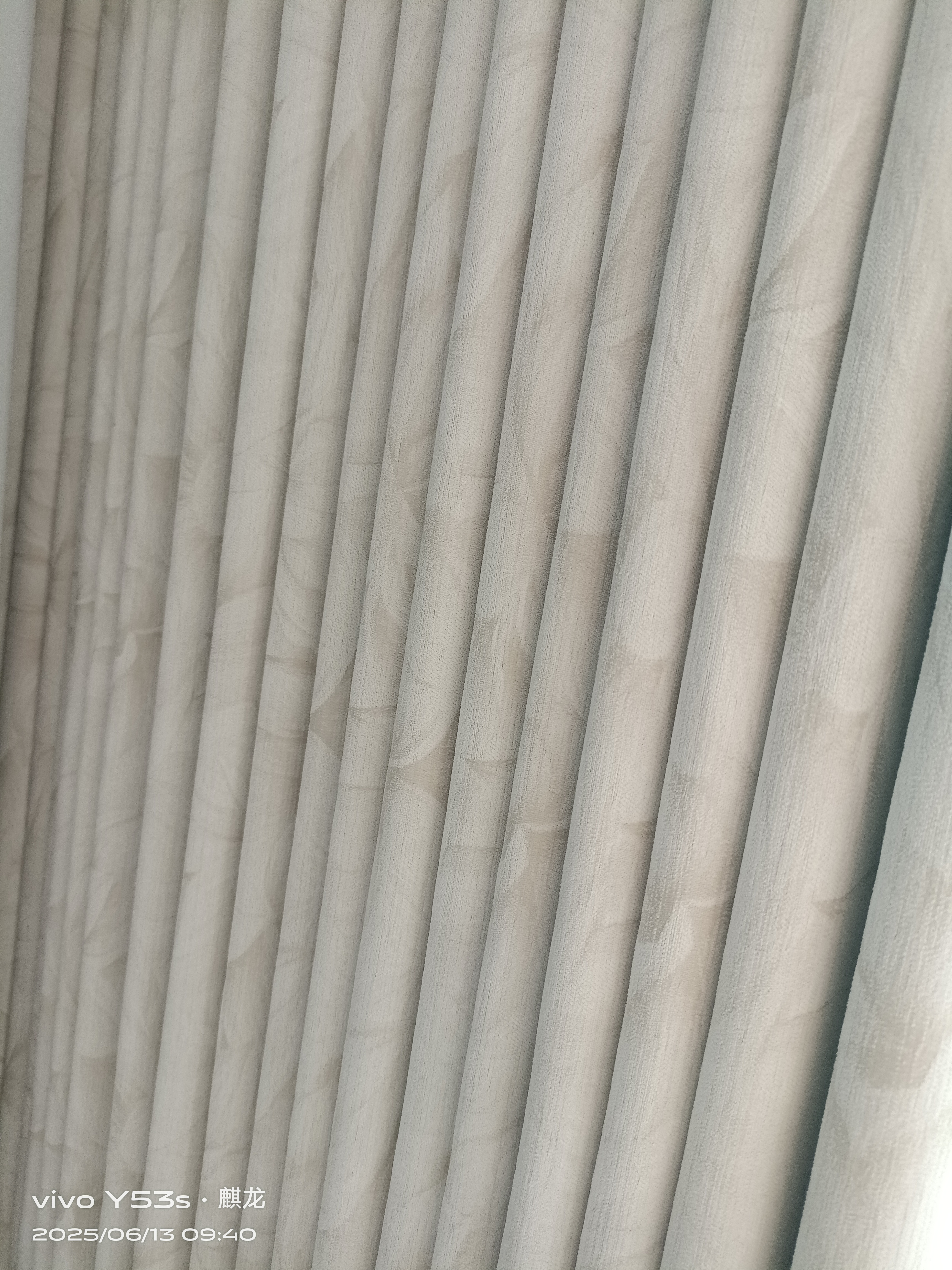 雪尼尔丝线加厚全遮光印花窗帘定制防晒隔热适用于客厅卧室