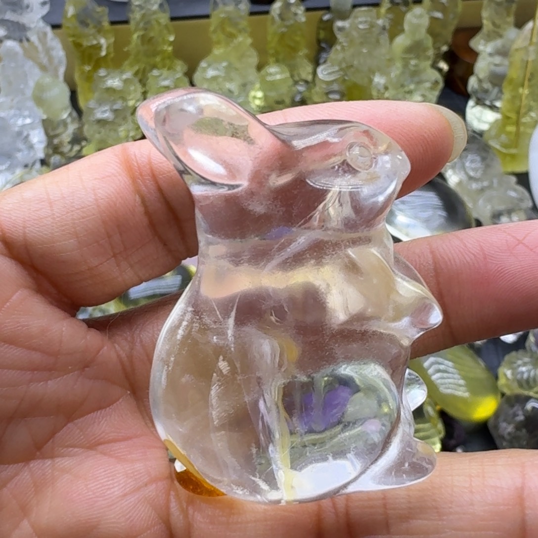 水晶未镶嵌珠宝半成品