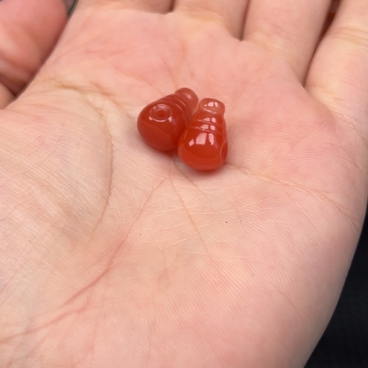 南红玛瑙未镶嵌吊坠(不含链)