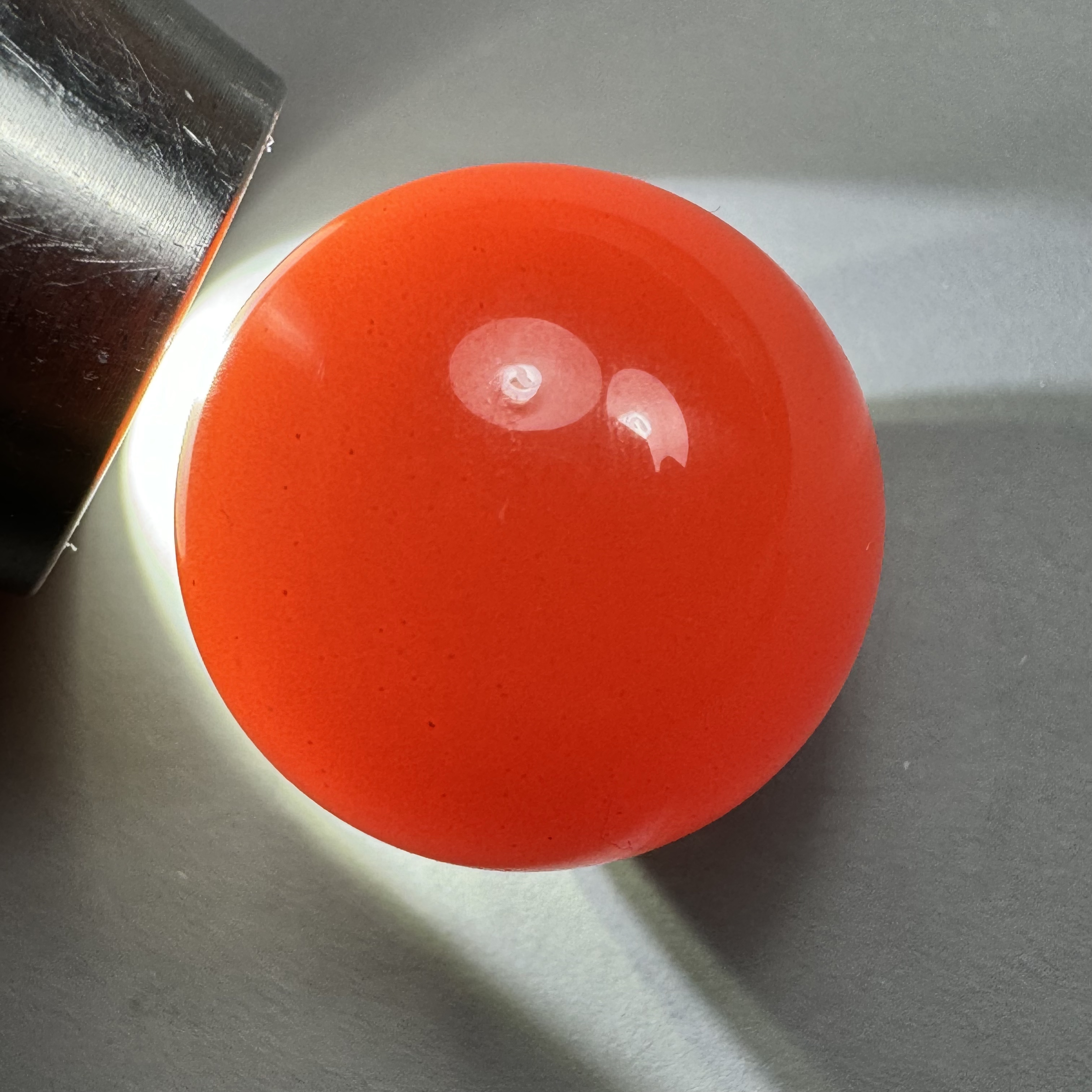 南红玛瑙辣椒红圆珠尺寸21满肉全玉化纯色一口气收藏级别南红手串