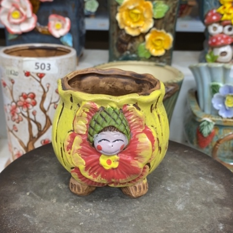 【闪购商品】红陶粗陶材质陶瓷多肉花盆