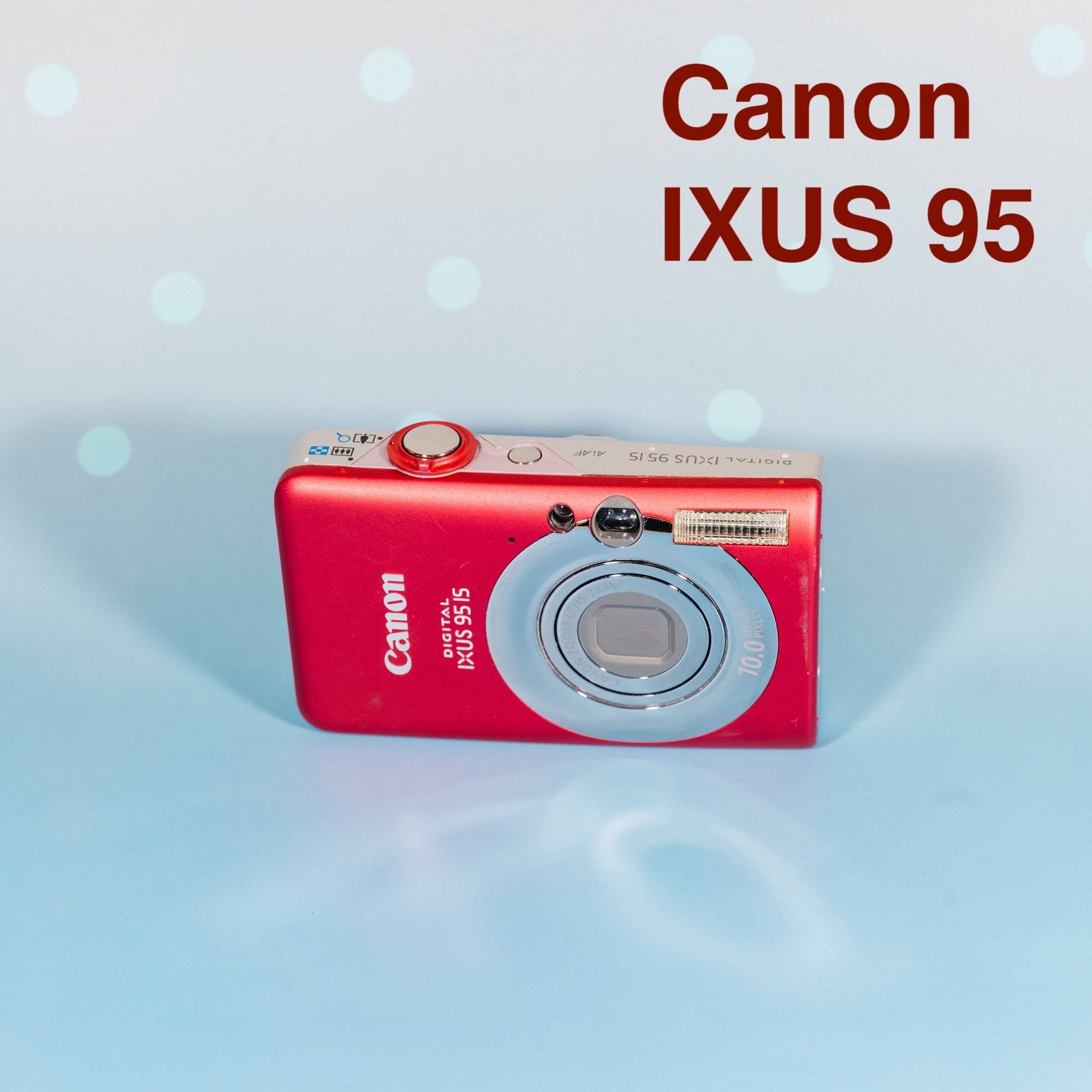 95新 Canon/佳能 IXUS95 1000W像素国行机皇胶片感奶油肌沈月同款