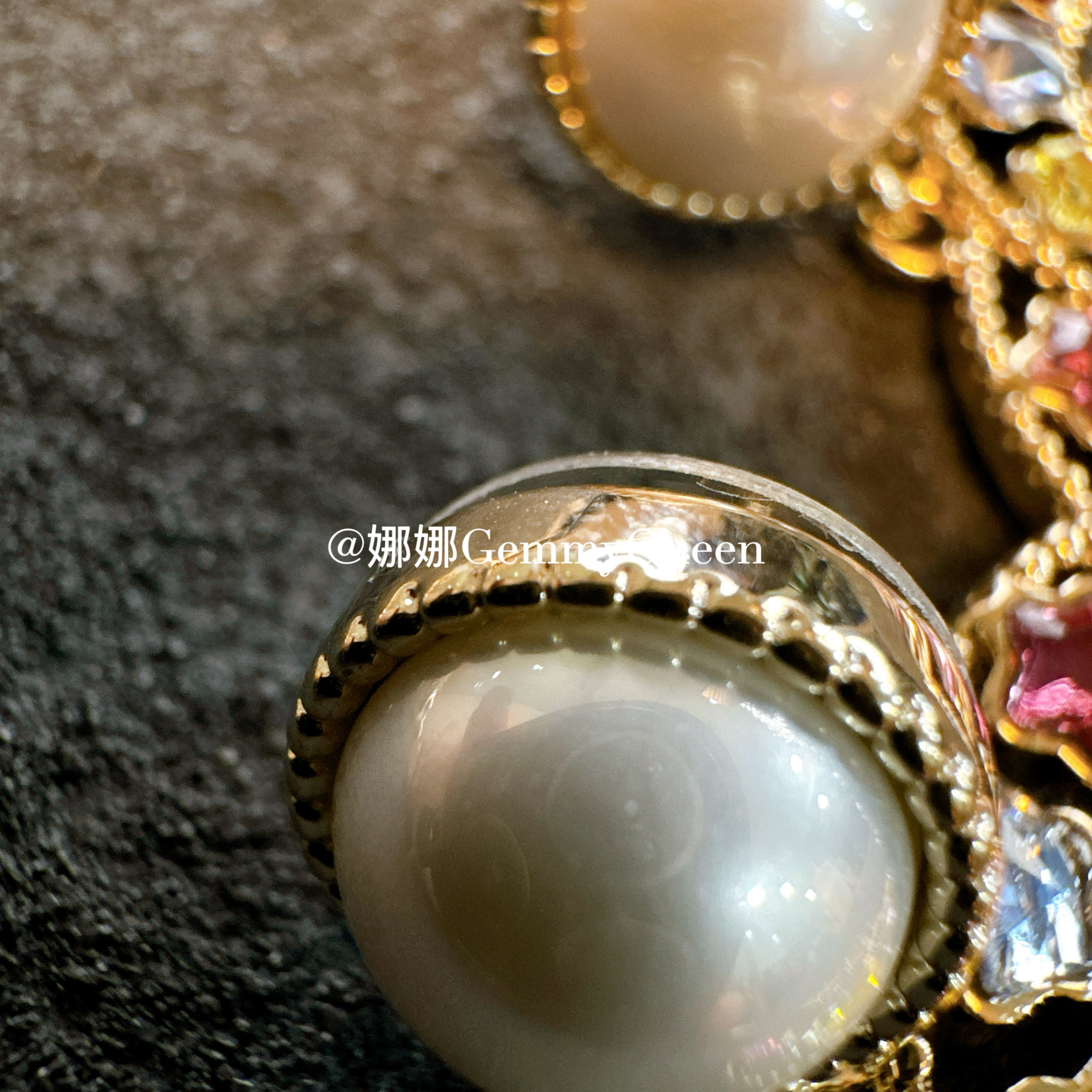 铜合金合成锆石耳饰 娜娜GemmyQueen耳环GQ09344