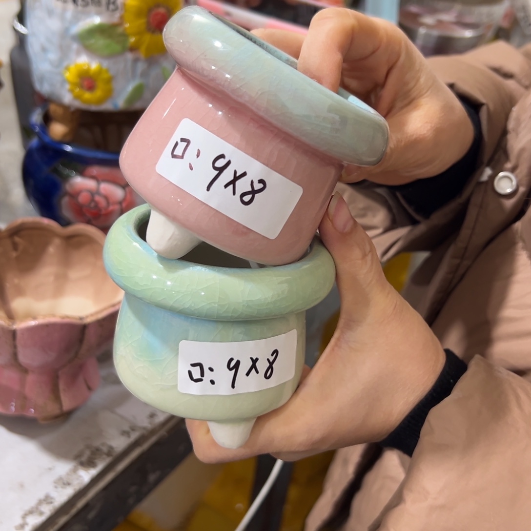 花盆，满20米发货爱退款拉黑颜色随便