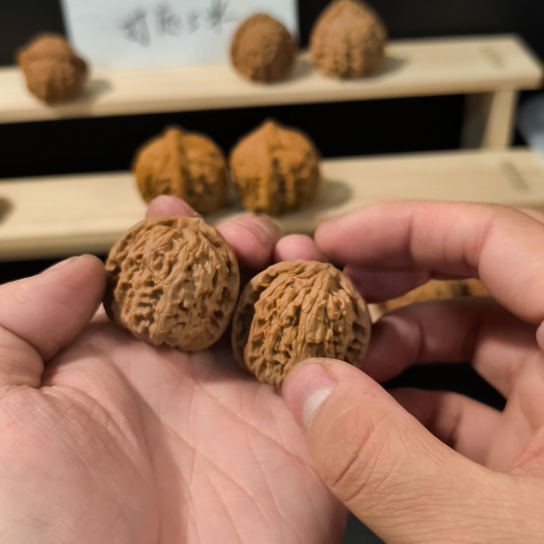 吊坠文玩核桃36白狮子