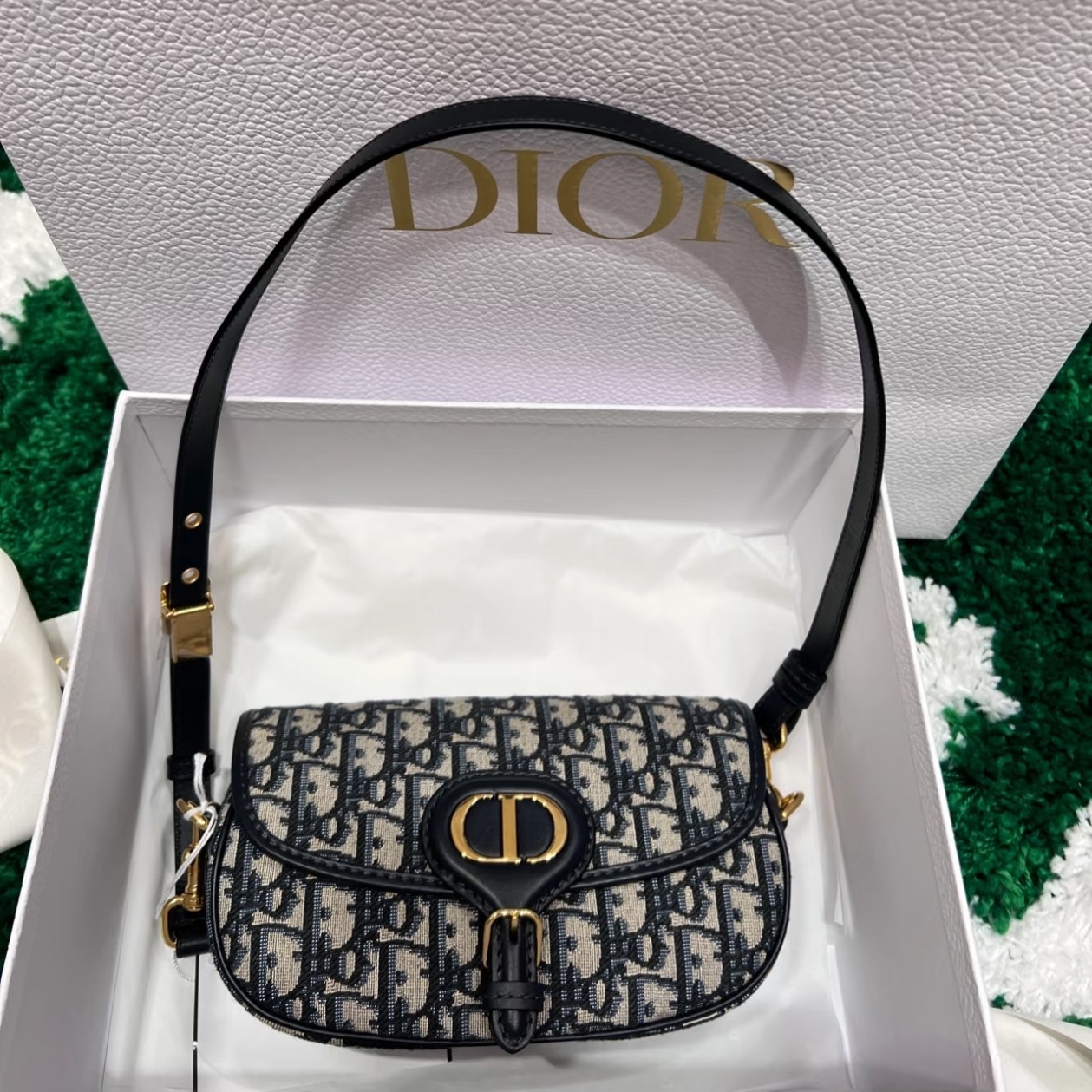 95新 DIOR/迪奥 Dior 老花新月包 25120074-03