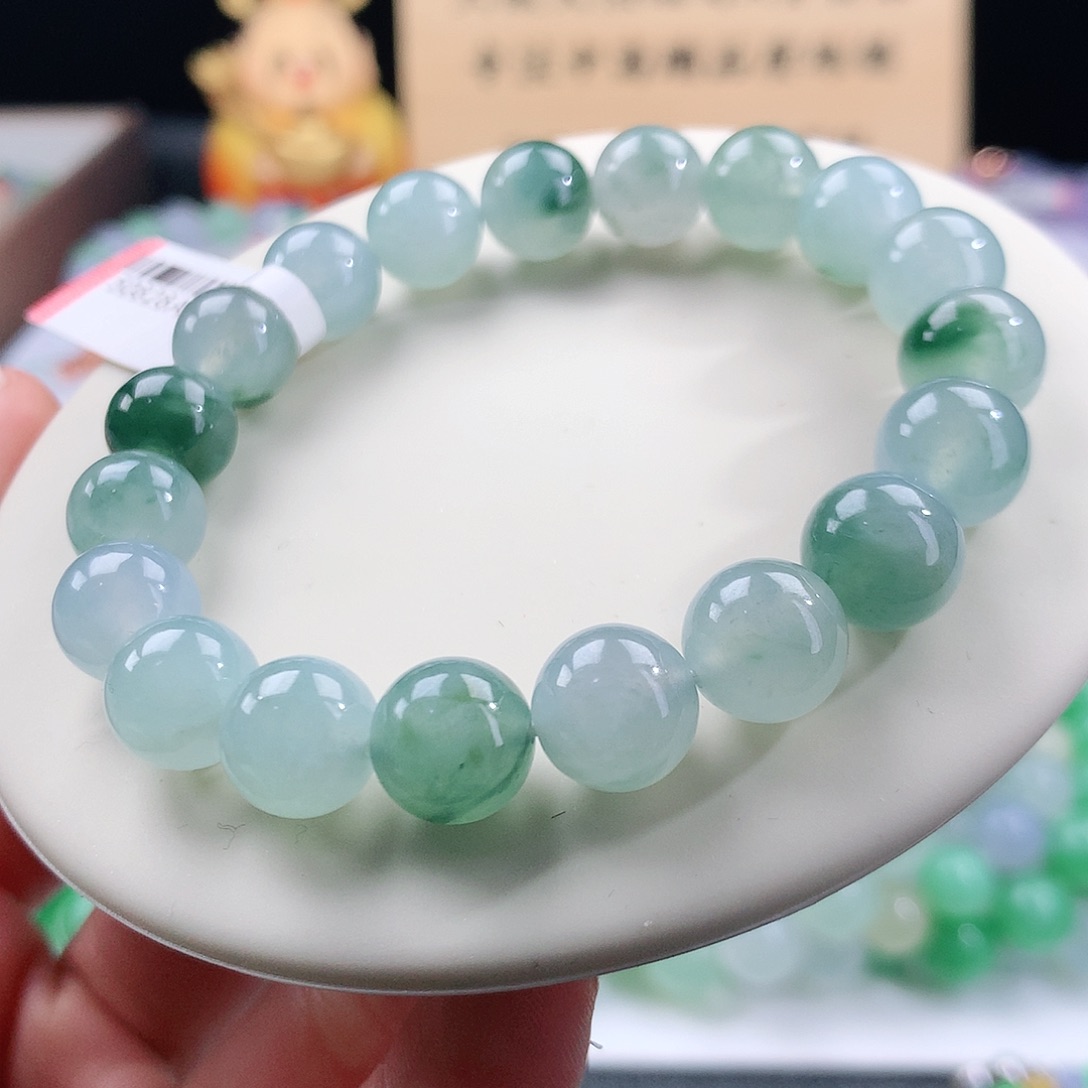 翡翠手链未镶嵌卡10