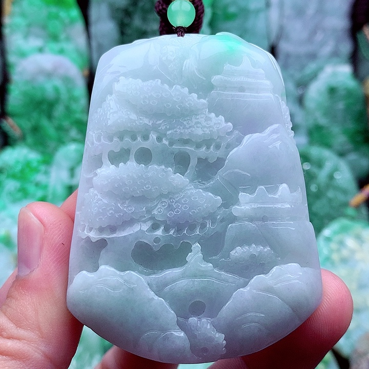 翡翠吊坠(不含链)未镶嵌