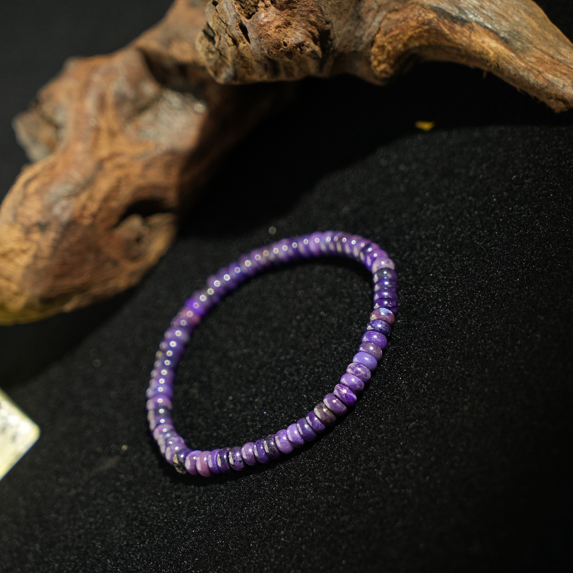 舒俱来R7170帝王紫算盘珠手串