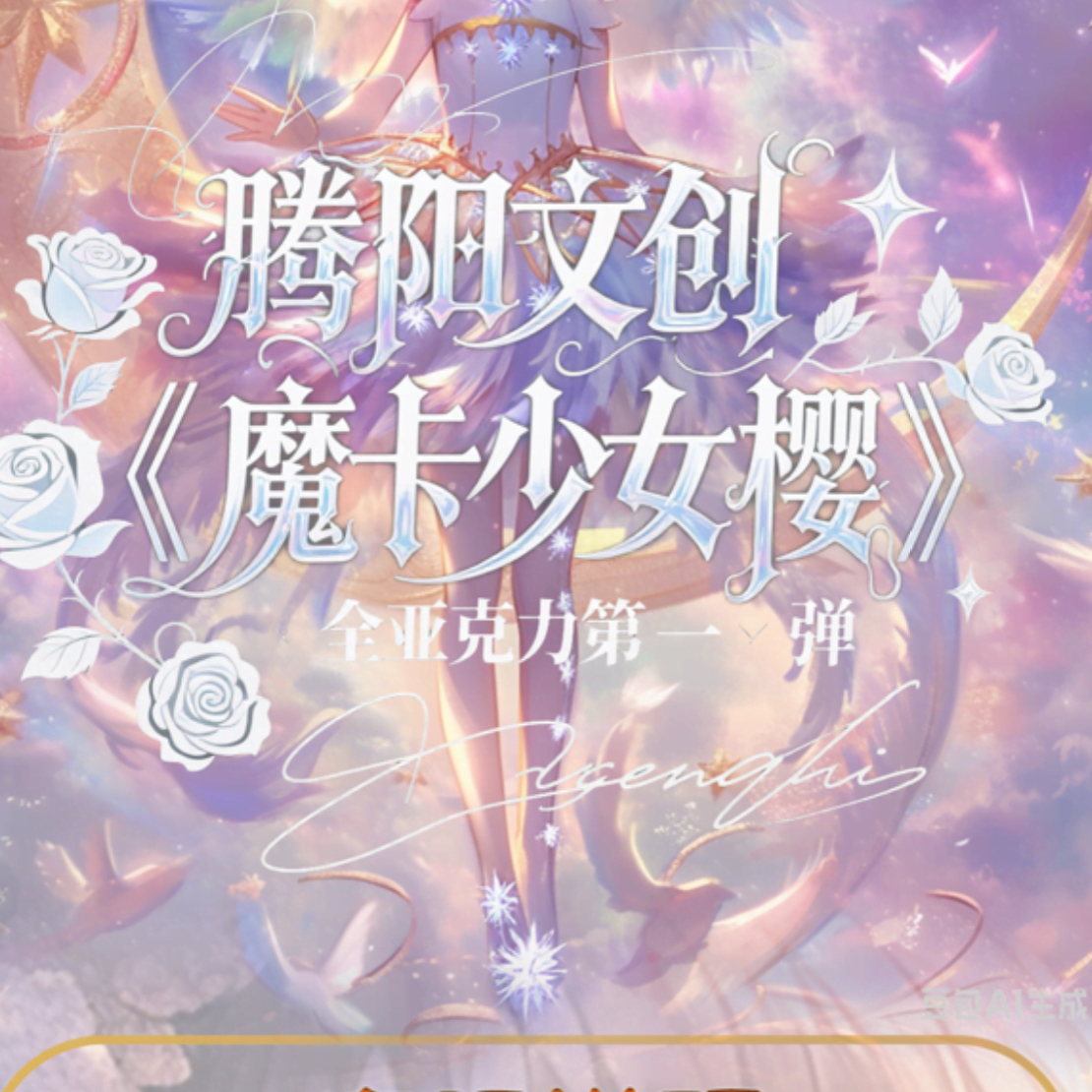 特价 拍一开三 腾阳文创《魔卡少女樱》全亚克力第一弹