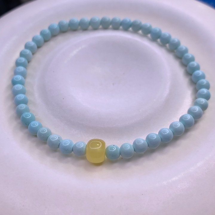 绿松石配饰未镶嵌柠*檬