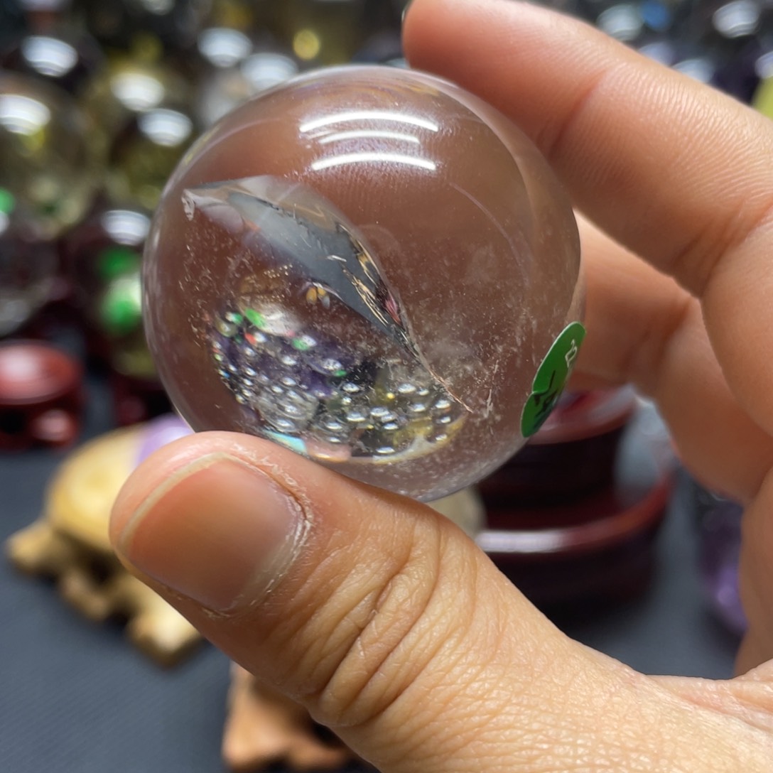 水晶MM白水晶球L2274未镶嵌