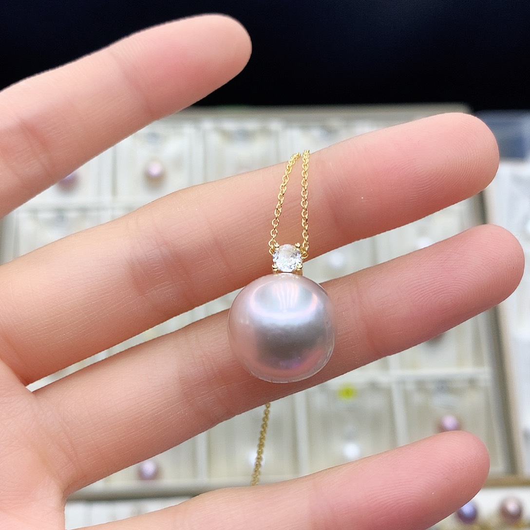 淡水珍珠颈饰合金