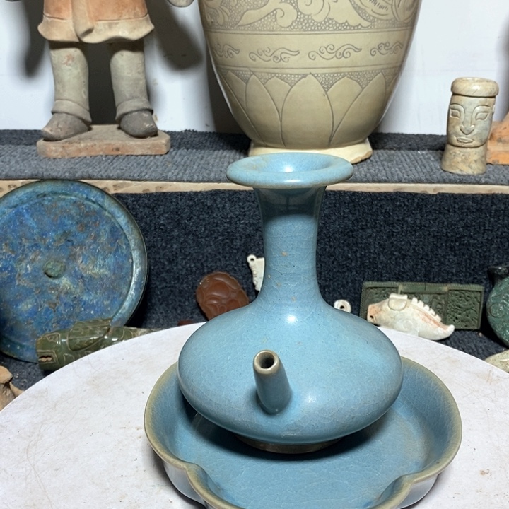 摆件随***看精品瓷器摆件