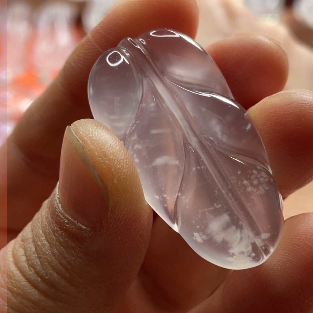 石英质玉颈饰未镶嵌