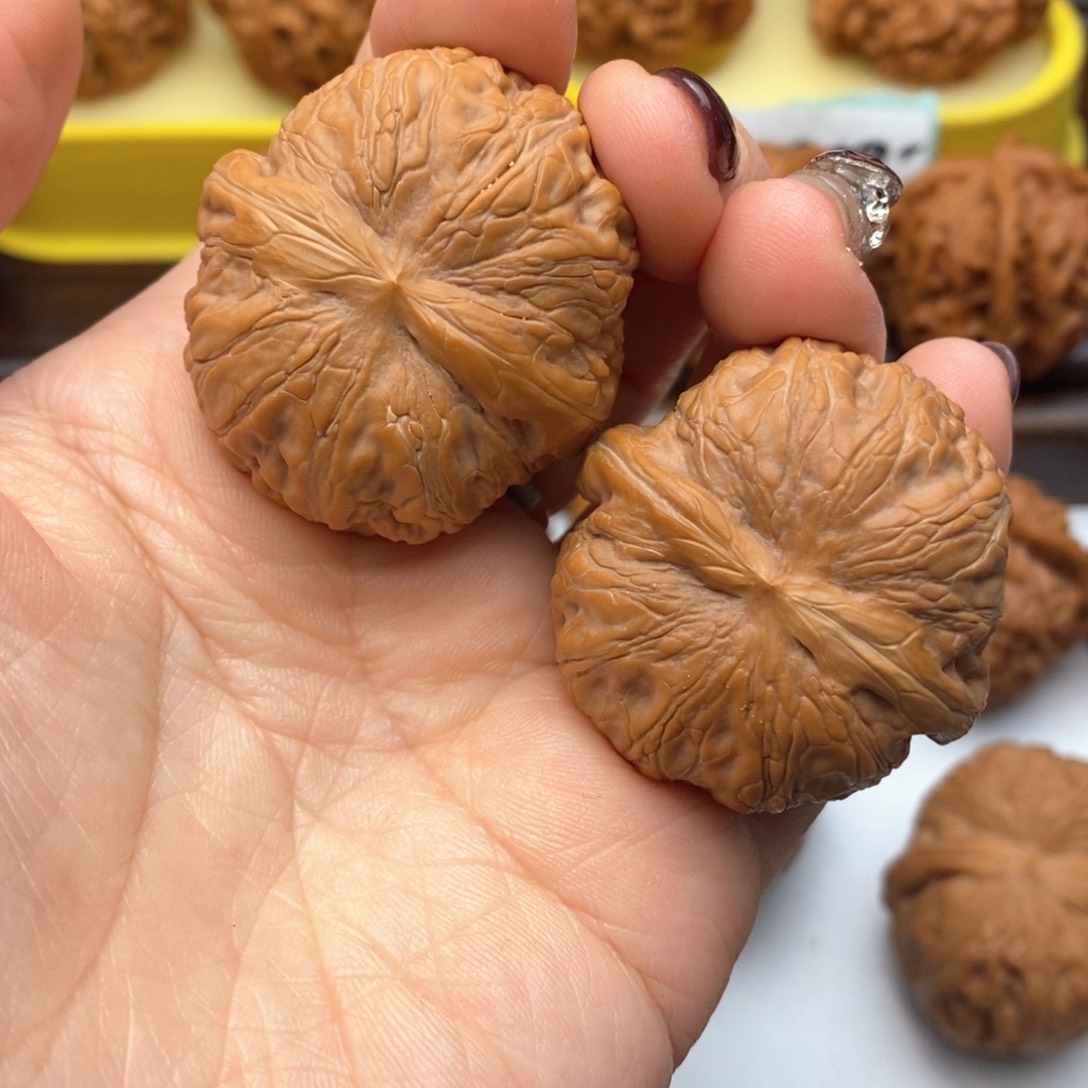 把件文玩核桃39尺平谷元宝