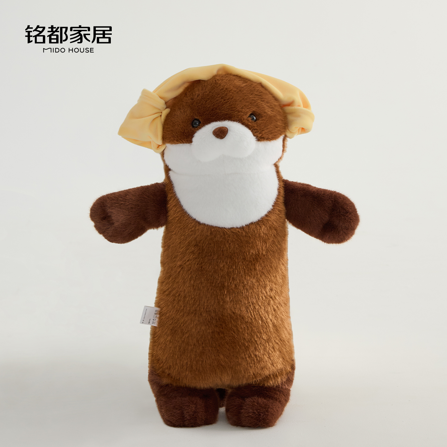 MIDOHOUSE新款沙发抱枕靠垫客厅办公室午睡卧室可爱创意水獭玩偶