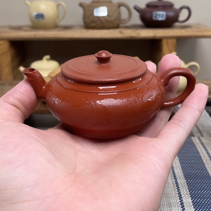 ****茶壶紫砂原矿手工紫砂壶