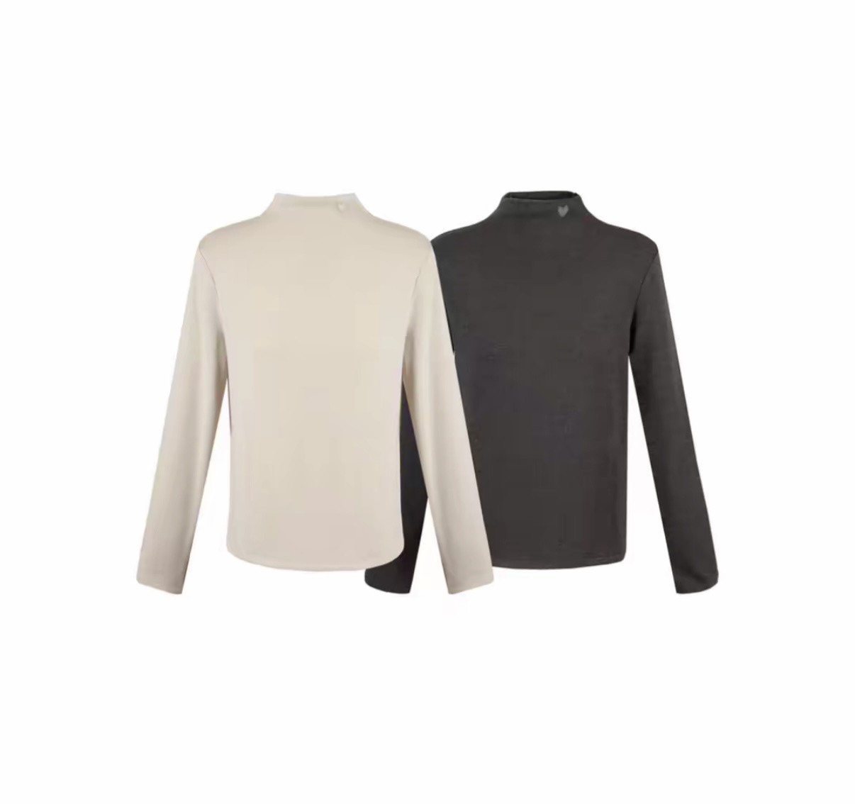 【童话】简约亲肤女士T恤冬季长袖保暖打底上衣