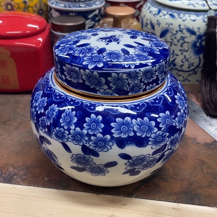 陶瓷罐茶叶罐密封罐储物罐