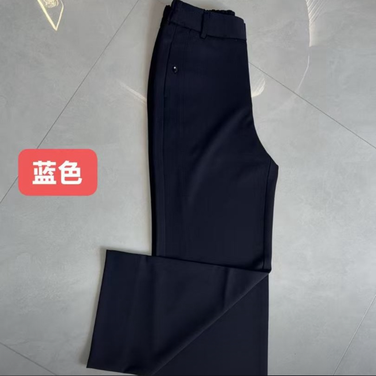 w6602秋冬新款小阔腿裤