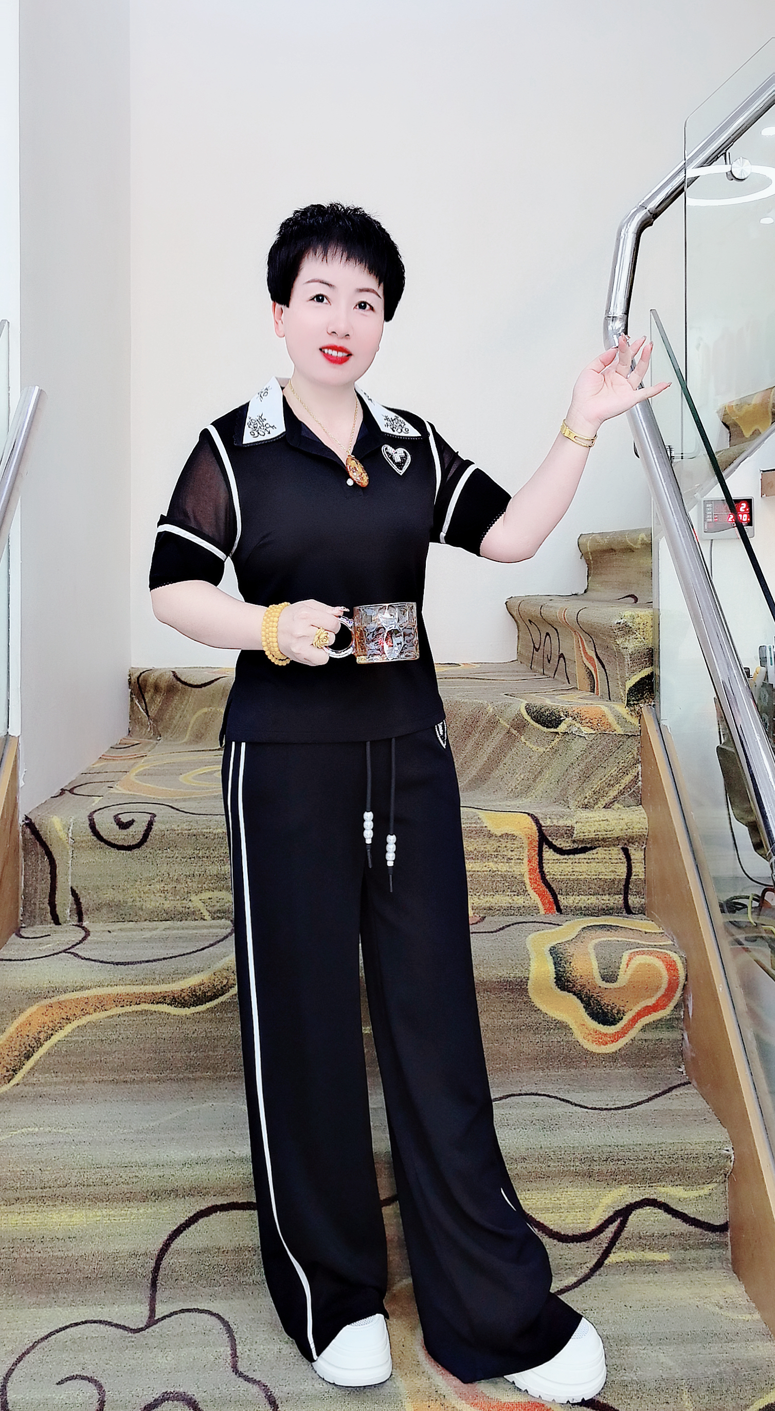 6120-6121   A档年轻时尚气质套装