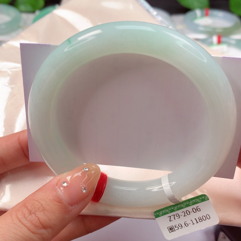 【闪购商品】翡翠手镯未镶嵌天然翡翠手镯