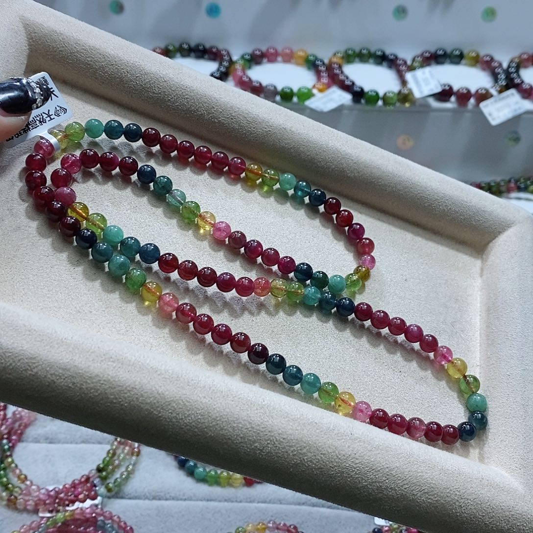 手链未镶嵌碧玺多样性发一条