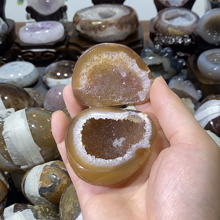 水晶摆件未镶嵌聚宝盆