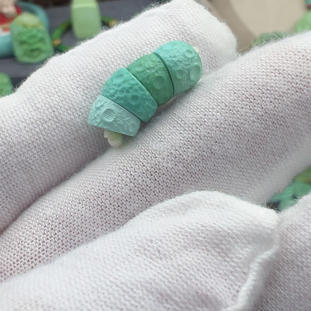 绿松石菜籽黄绿松石Z未镶嵌