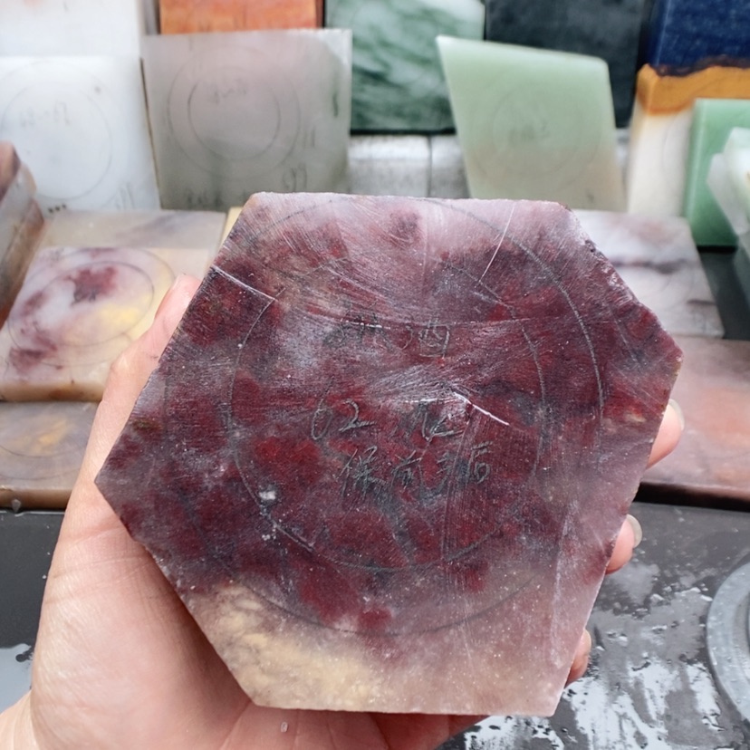 【闪购商品】石英质玉（金丝玉）未镶嵌手镯孤*加工定制