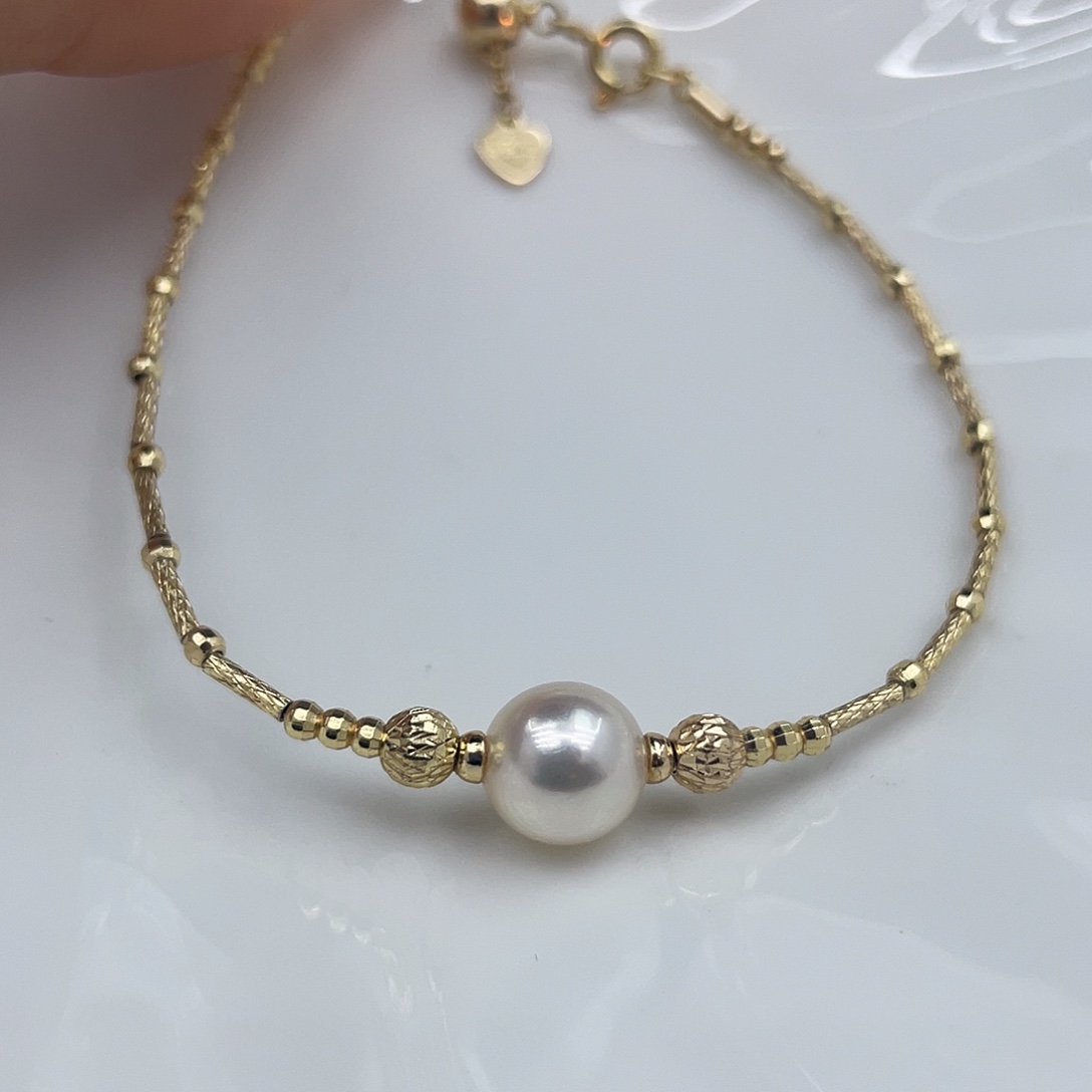 银S925镶嵌海水珍珠颈饰