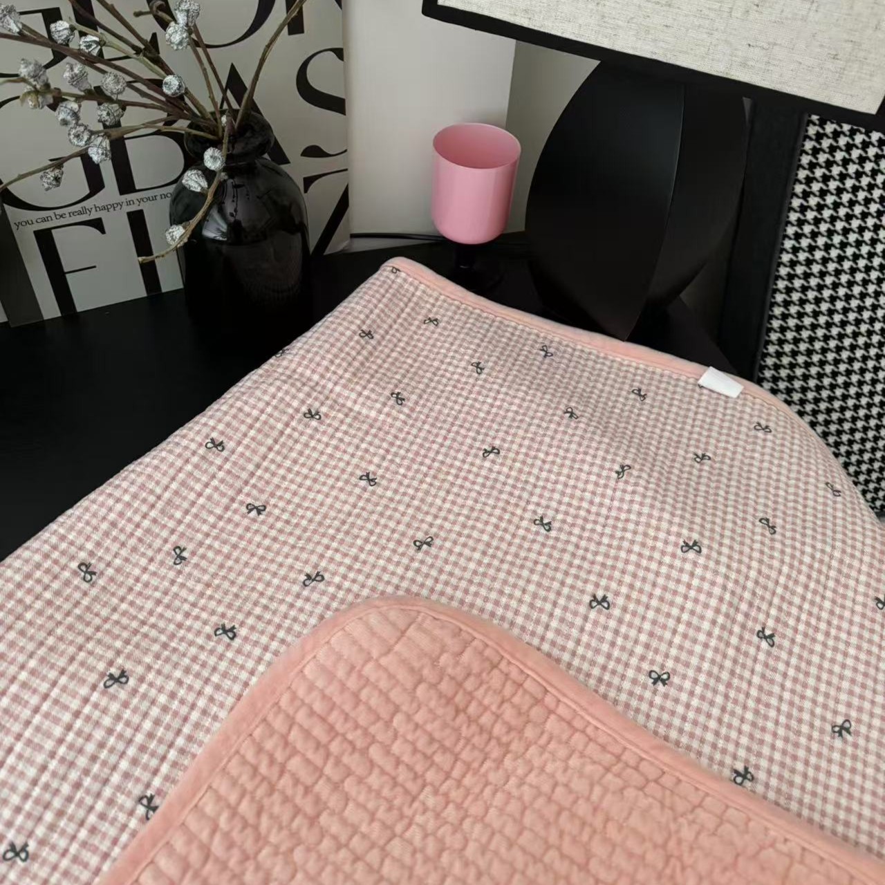  A纯棉全棉 B婴儿绒 多用垫70*100 宝宝睡垫床垫夹棉生理垫