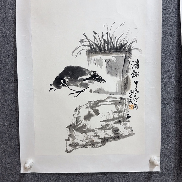 国画邵明武老师亲笔手绘作品